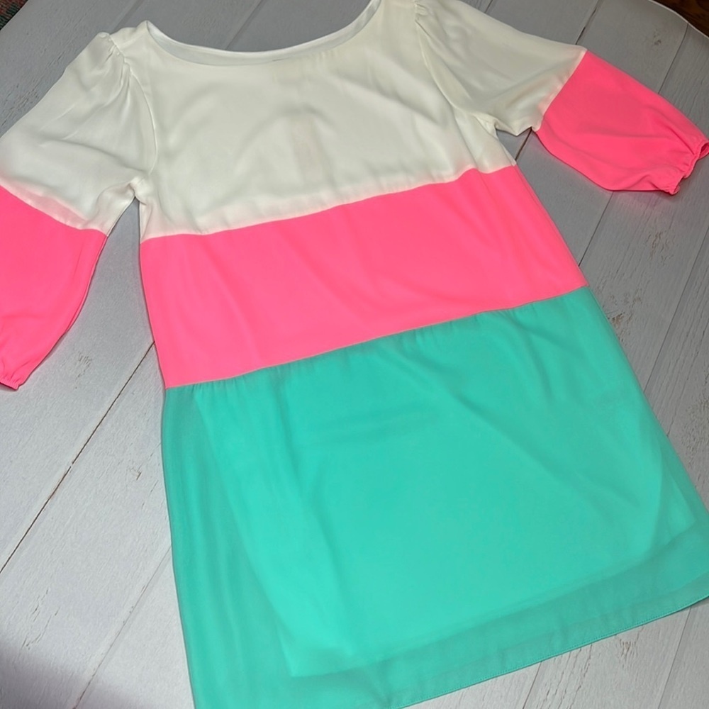 Nymphe Colorblock Dress - Size Medium